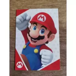 Mario close up card