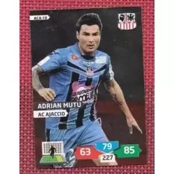 Adrian Mutu -Attaquant -Brillante -AC Ajaccio