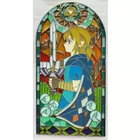 The Legend Of Zelda - stained Glass Link