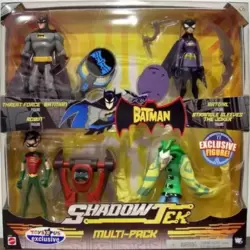 Threat Force Batman, Batgirl, Robin & Strangle SLeeves The Joker