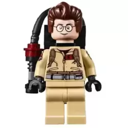 Dr. Egon Spengler, Printed Arms - with Proton Pack
