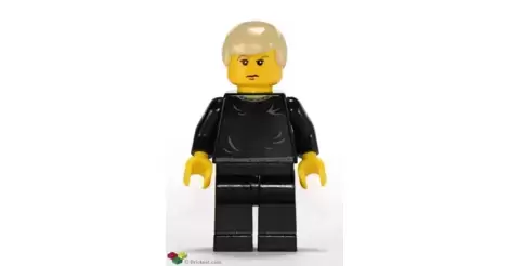 Draco Malfoy, Black Sweater - Lego Harry Potter Minifigures HP037