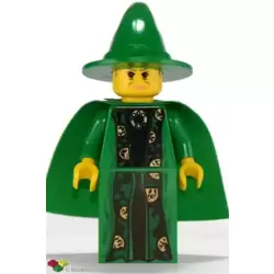 Professor Minerva McGonagall, Green Robe and Cape