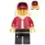 Lego Hidden Side Minifigures - Jack Davids - Red Jacket with Cap and Hood (Large Smile / Grumpy)