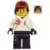 Lego Hidden Side Minifigures - Jack Davids - White Hoodie with Backwards Cap and Hood Folded Down (Large Smile / Grumpy)