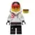 Jack Davids - White Hoodie with Cap and Hood (Large Smile with Teeth / Angry)