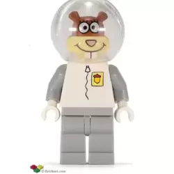 Sandy Cheeks - Light Bluish Gray Legs