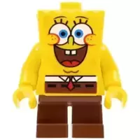 SpongeBob - Large Grin and Black Eyebrows