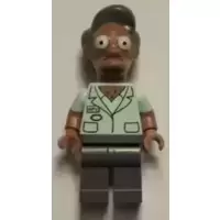 Apu Nahasapeemapetilon with Name Tag