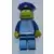 Chief Wiggum with Dark Pink Frosting Splotches on Face and Shirt