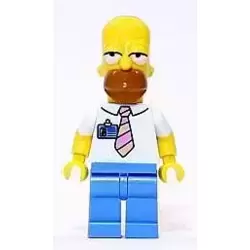 Homer Simpson with Tie and Badge