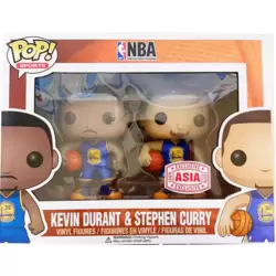 Golden State Warriors - Kevin Durant & Stephen Curry 2 Pack