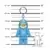 LEGO Keychains - LEGO - Shark Suit Guy LED Light