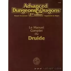Le manuel complet du druide