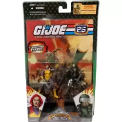 Comic Pack : Scarlett & GI Joe Hawk
