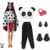 Barbie Cutie Reveal - Panda Plush Costume (Series 1)