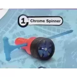 Chrome spiner