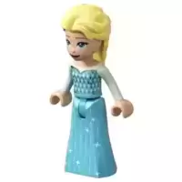 Elsa - Medium Azure Skirt without Cape