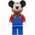 Mickey Mouse - Blue Overalls and Red Top