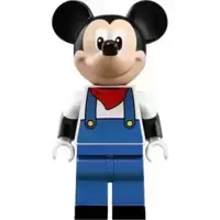 Mickey Mouse - Blue Overalls, Red Bandana