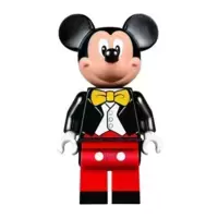 Mickey Mouse, Tuxedo Jacket, Yellow Bow Tie
