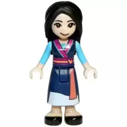 Mulan, Dark Blue Robe