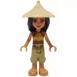 Raya - Tan Conical Hat