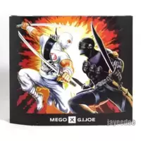 G.I. Joe x Mego Ninja Rivals Snake Eyes & Storm Shadow 2-Pack