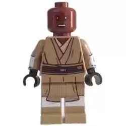 Mace Windu (Dark Tan Legs, Open Mouth, Printed Arms)