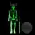 ReAction Figures - Army of Darkness - Deadite Scout (Glow)