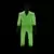 ReAction Figures - Frankenstein (Glow-In-The-Dark Costume Colors)