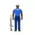 Super7 ReAction - G.I. Joe - G.I. Joe Sailor - Blueshirt Clean-Shaven (Brown)