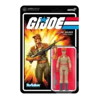 Female Combat Engineer Bun Hair (Tan)