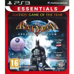 Batman Arkham Asylum - GOTY (Essentials)