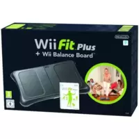 Wii Fit Plus + Wii Balance Board - noir