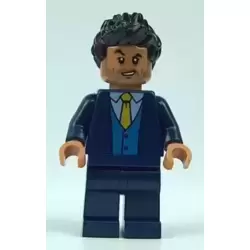 Simon Masrani - Dark Blue Suit