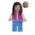Lego Jurassic World Minifigures - Tourist - Pink Jacket