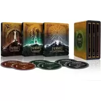 Le Hobbit Trilogie Steelbook 4k Ultra-HD [Blu-Ray] [4K Ultra-HD - Coffret métal + Boîtiers SteelBook]