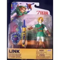 Link with sword and Shield
