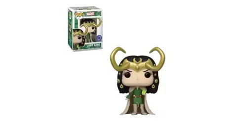 Funko Pop! Marvel Vinyl Figure Lady Loki 1029 Special Edition ( Authentic)  + Protector 