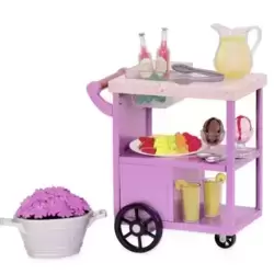 Patio Treats Trolley Doll Food Accessory Set