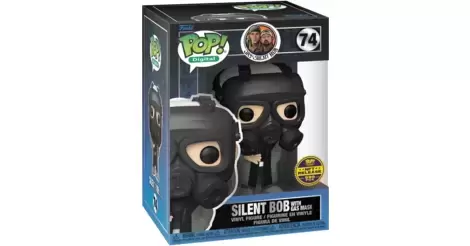 Jay & Silent Bob - Silent Bob With Gas Mask - POP! Digital action 