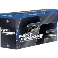 Fast and Furious-L'intégrale 7 Films [Blu-Ray + Copie Digitale]