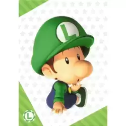 Baby Luigi close up card