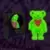 ReAction Figures - Dancing Bear GlowLeafy Green