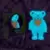 ReAction Figures - Dancing Bear GlowStealie Blue