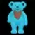 ReAction Figures - Dancing Bear GlowStealie Blue