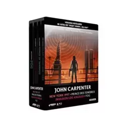 John Carpenter-Coffret : New York 1997 + Prince des ténèbres + Invasion Los Angeles + Fog [4K Ultra-HD Blu-Ray Bonus-Édition boîtier SteelBook]