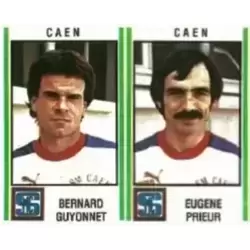 Bernard Guyonnet / Eugene Prieur - Stade Malherbe Caen