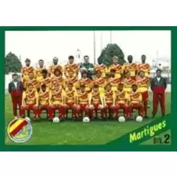 Equipe de Martigues - D2 groupe A - Martigues